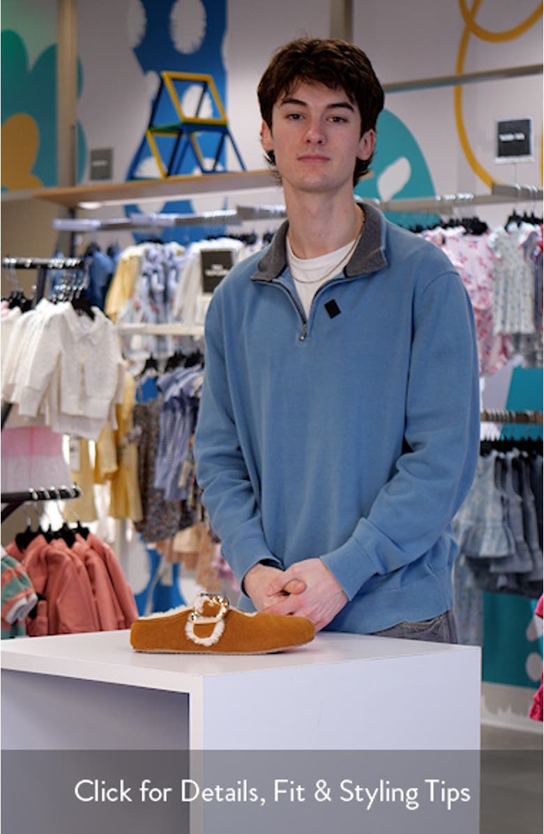 Cloudy Faux Shearling Mule, sales video thumbnail