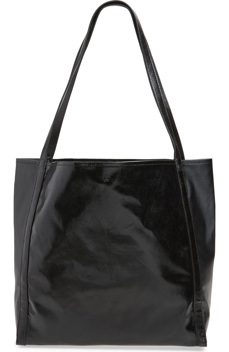 rag & bone Jet Coated Canvas Tote, Main, color,