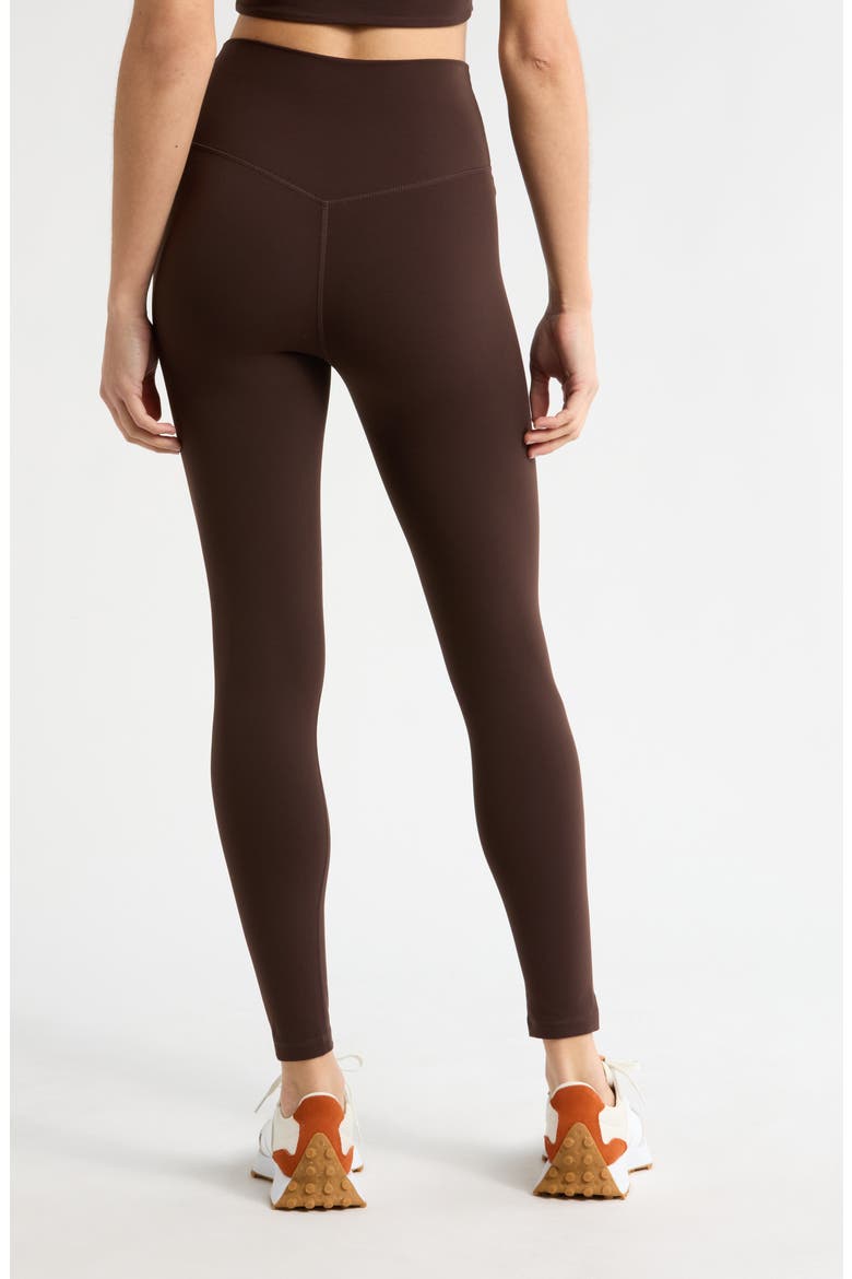 Studio Luxe High Waist 7/8 Leggings, Alternate, color, BROWN MOLE