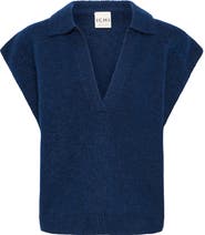 ICHI Ihpovoke Collar Sweater Vest