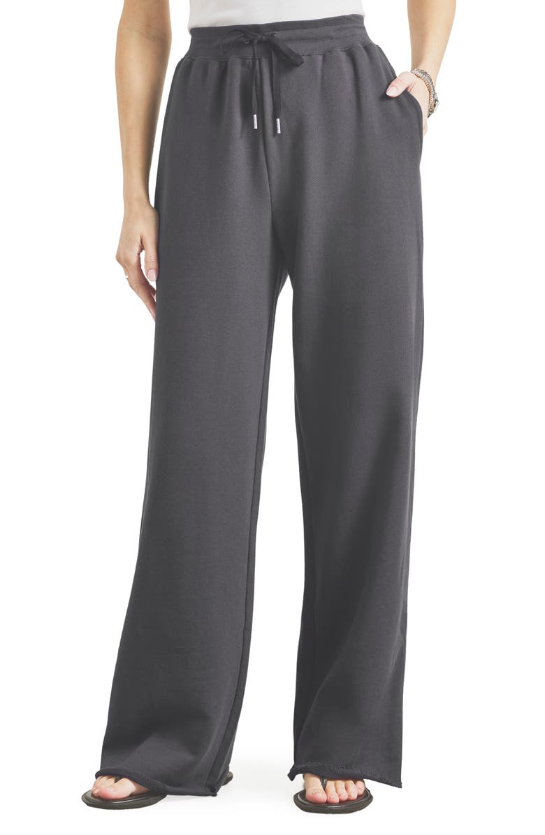 Splendid Laguna Lounge Sweatpants, Main, color, Lead Black