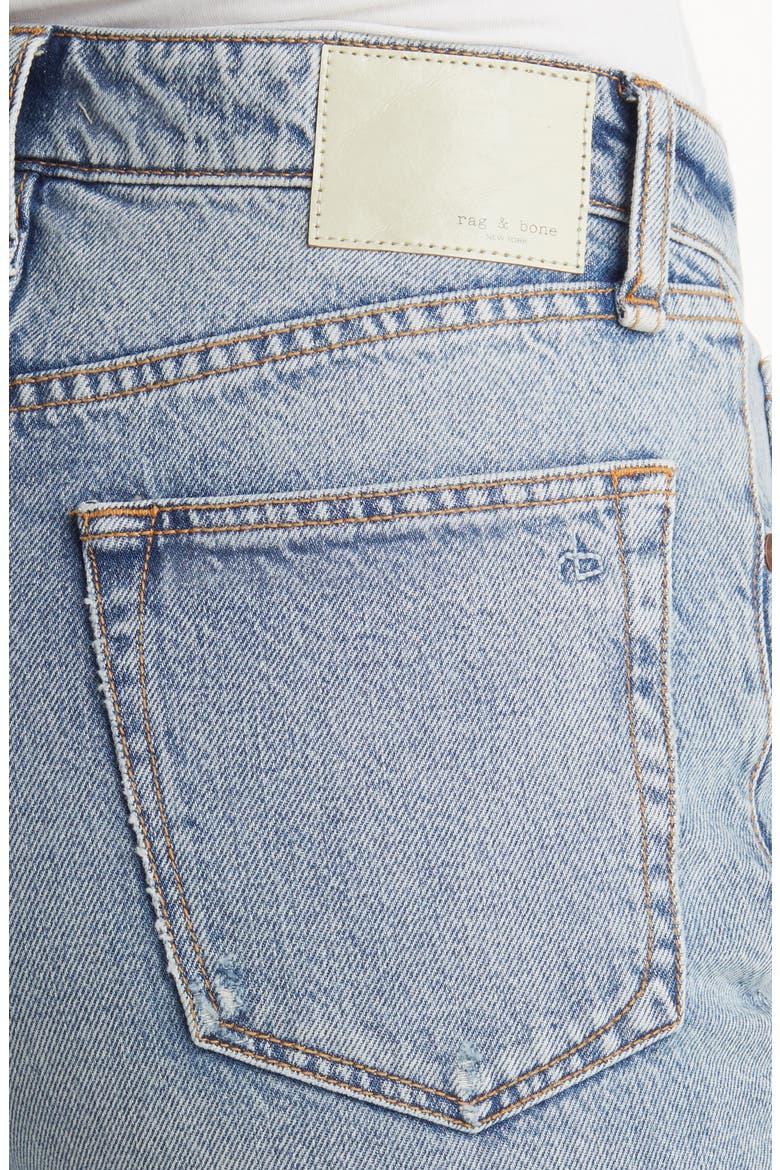 Nina Ripped High Waist Ankle Cigarette Jeans, Alternate, color, DANAPOINTH
