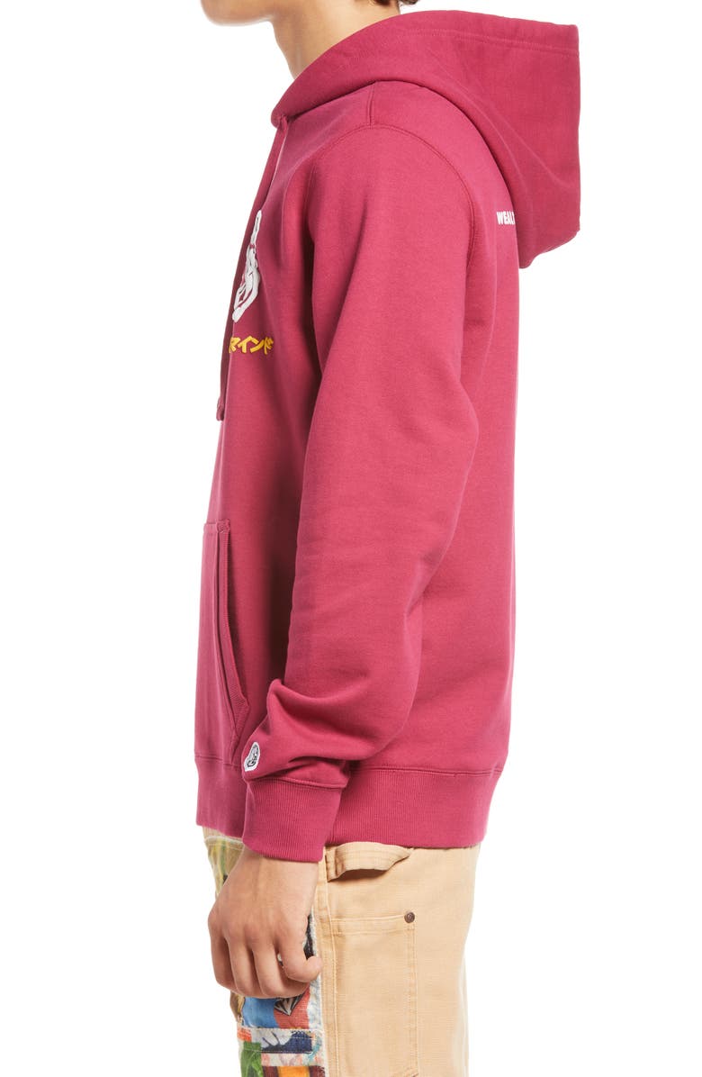 Billionaire Boys Club BB Japan Helmet Hoodie, Alternate, color, 