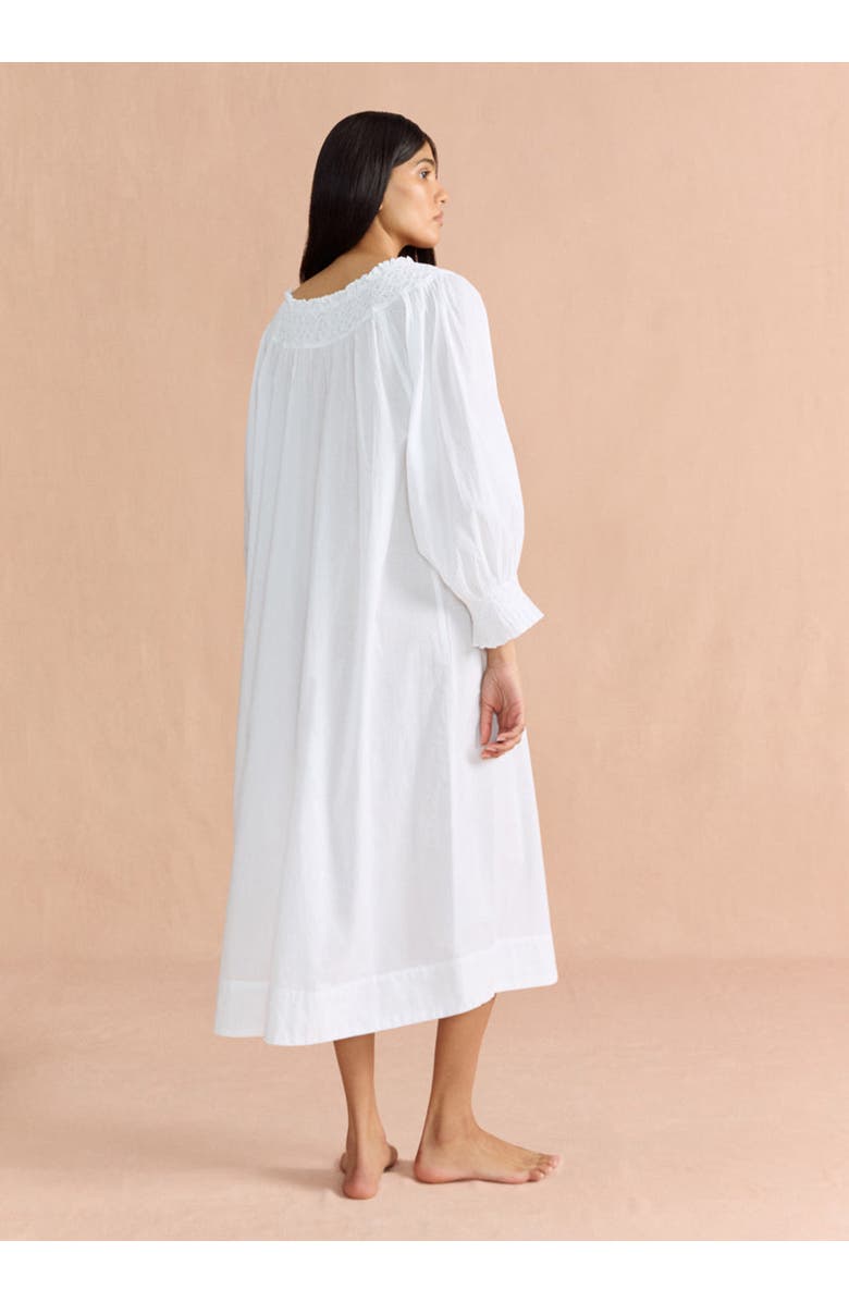 If Only If Georgie Nightdress, Alternate, color, White