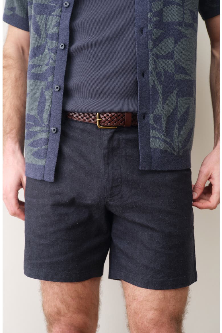 Saturday Chino Shorts, Alternate, color, INDIA INK