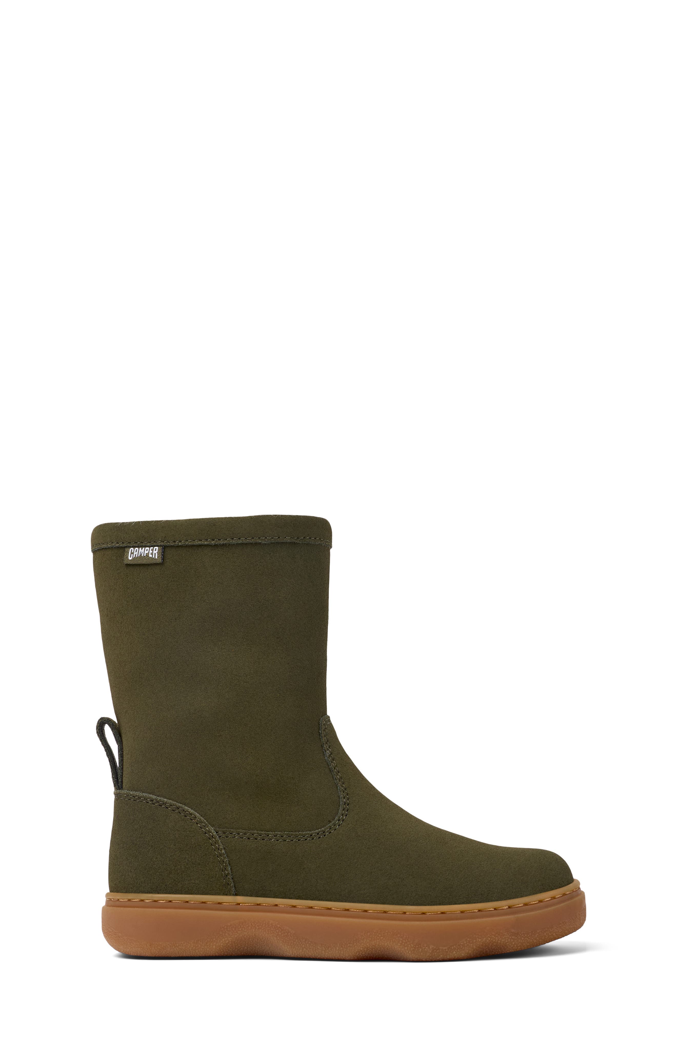 Camper Kids' Kiddo Faux Fur Lined Mid Boot, Alternate, color, 