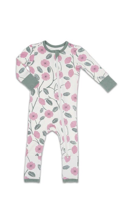 Convertible Romper Fitted Long Sleeve Pajama