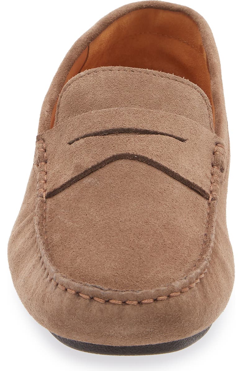 Gentle Souls Redondo Penny Loafer, Alternate, color, Taupe Suede