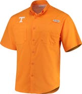 Columbia Men's Columbia Tenn Orange Tennessee Volunteers PFG Tamiami Shirt