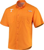 Columbia Men's Columbia Tenn Orange Tennessee Volunteers PFG Tamiami Shirt