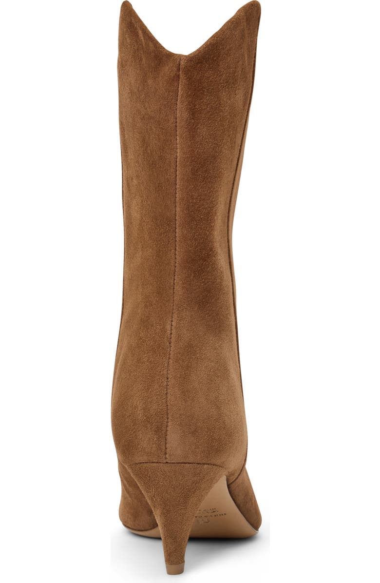 Bruno Magli Mandriana Kitten Heel Bootie, Alternate, color, Cognac Suede