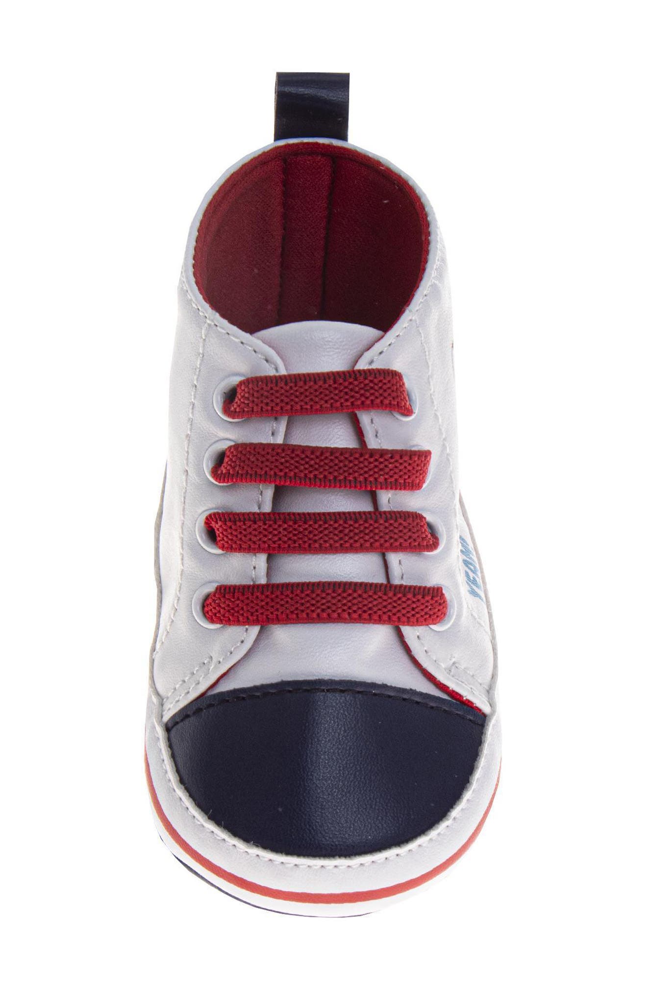 Kids' Sesame Street® Elmo Sneaker, Alternate, color, WHITE RED