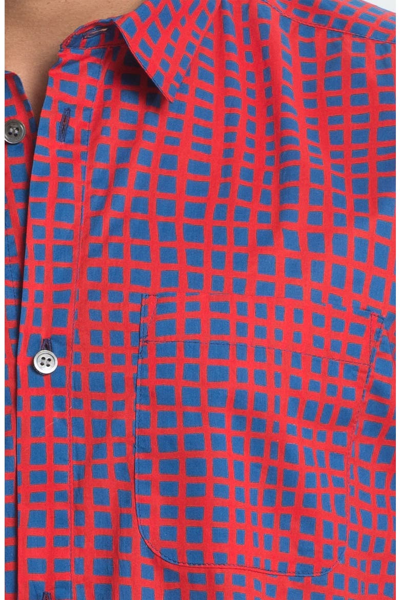 'Andie' Woven Shirt, Alternate, color, ESTATE BLUE