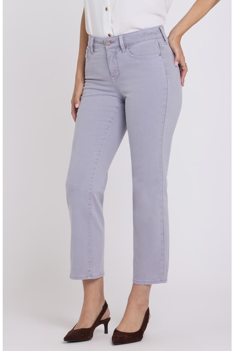 Marilyn Straight Leg Ankle Jeans, Alternate, color, VINTAGE LAVENDER