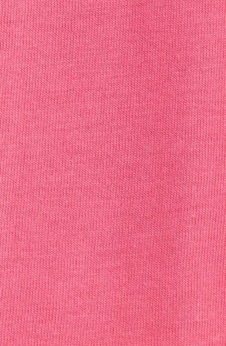 PJ Salvage Soft & Shortee Jersey Short Pajamas, Alternate, color, Bright Pink