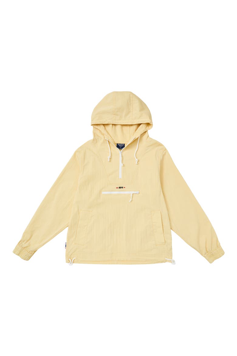 Cotton Blend Anorak, Main, color, YELLOW