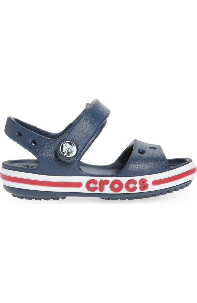 CROCS Bayaband Sandal, Alternate, color, Navy/ Pepper