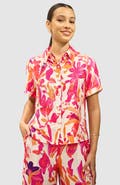 Yumi Abstract Floral Shirt