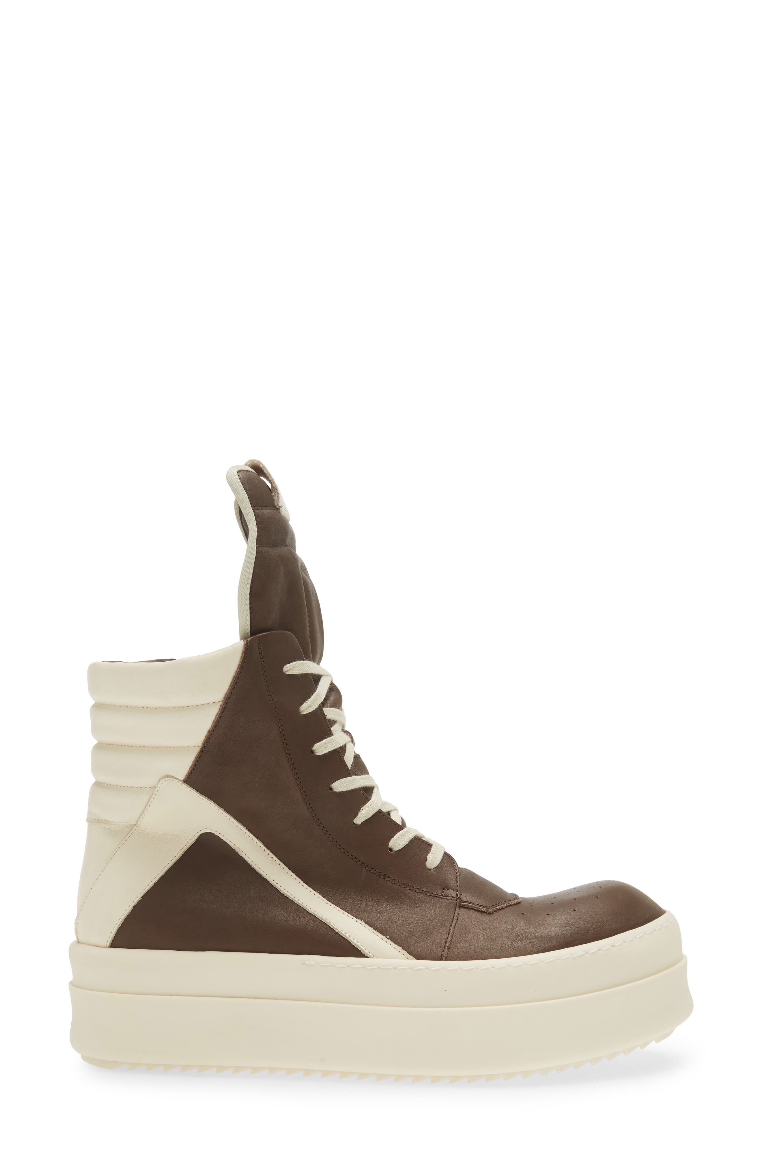 Rick Owens Mega Bumper Geobasket High Top Sneaker, Alternate, color, 