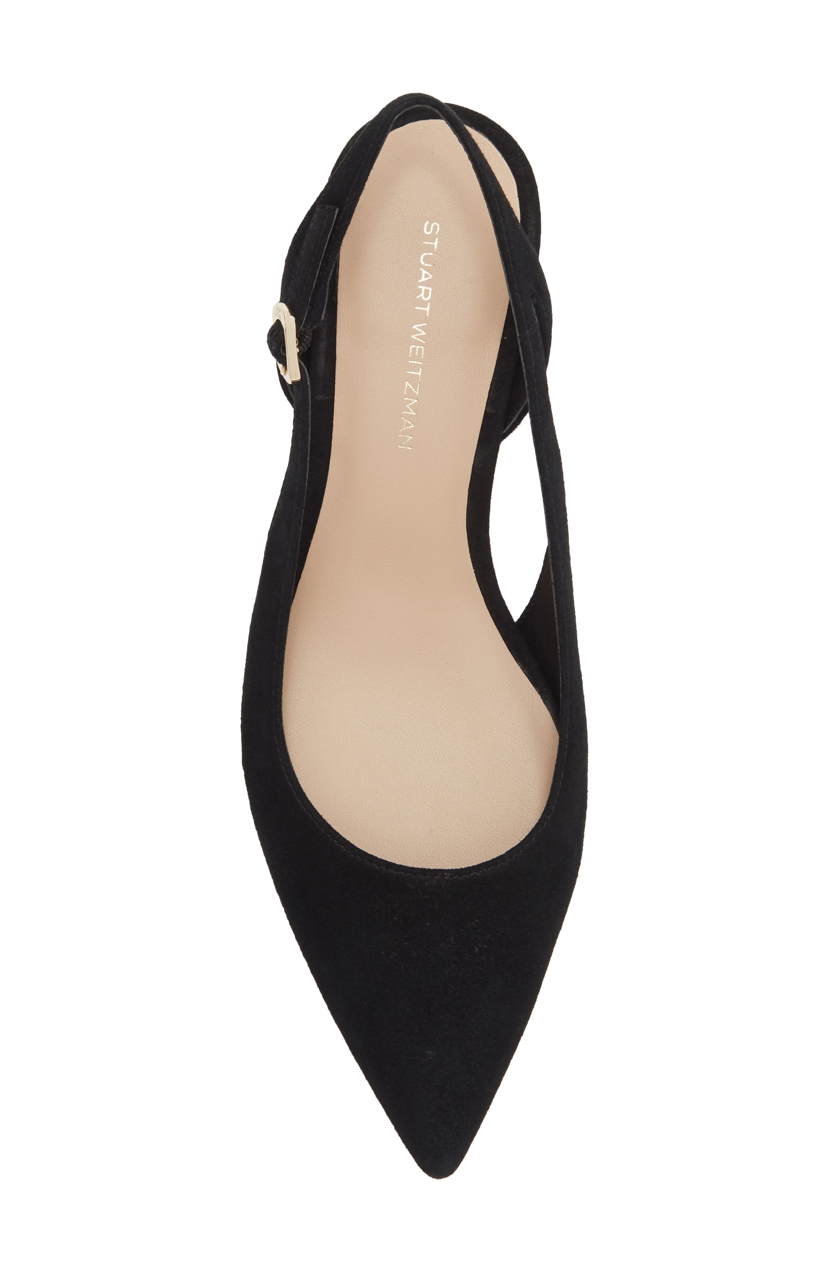 Simona Slingback Pump, Alternate, color, BLACK SUEDE