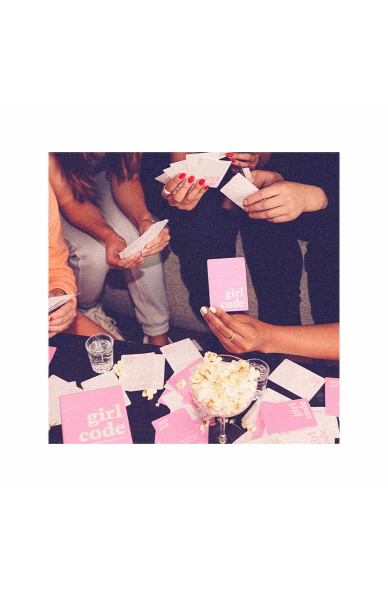 Good Company Games LLC Good Company Games Girl Code, Party Card Games, 310 Players, Adults Ages 17+, Alternate, color, Multicolored