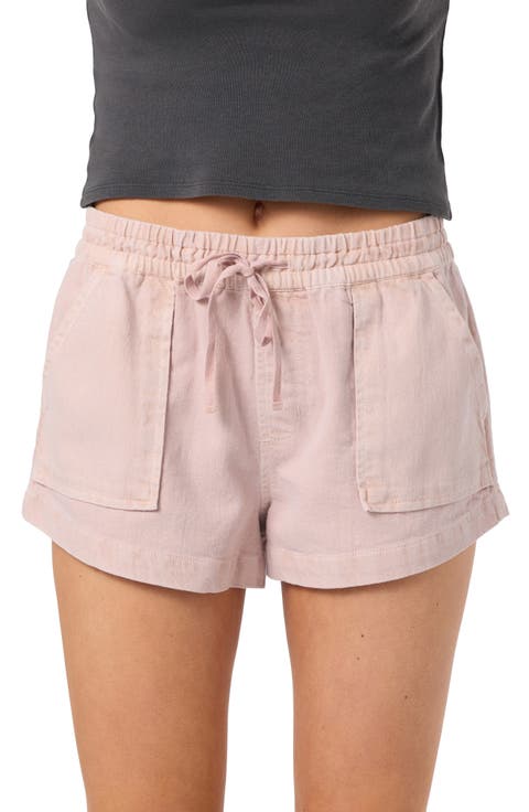 Sevie 2 Drawstring Cotton Twill Shorts