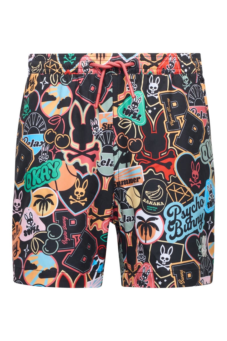 Kids' Marco Swim Trunks, Main, color, BLACK
