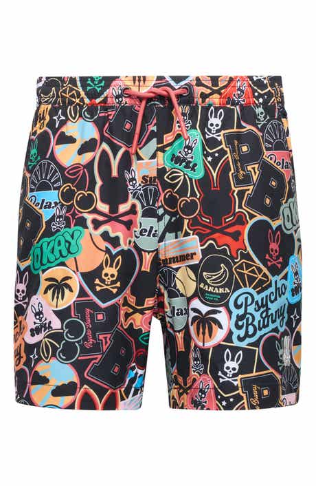 Psycho Bunny Kids' Marco Swim Trunks