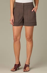 Wit & Wisdom Seam Detail Shorts