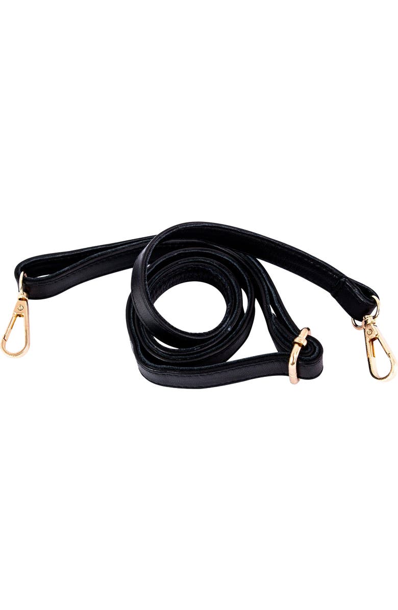 The Artisan & Company Mini Quilted Leather Camera Bag, Alternate, color, Black