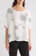 PATRIZIA LUCA Printed Loose Top