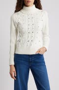 Lipsy Embellished Cable Stitch Sweater