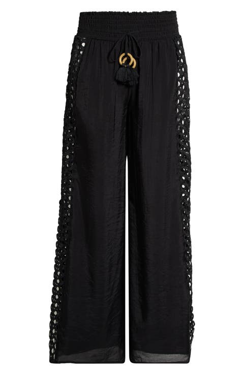 Wide Leg Cover-Up Pants