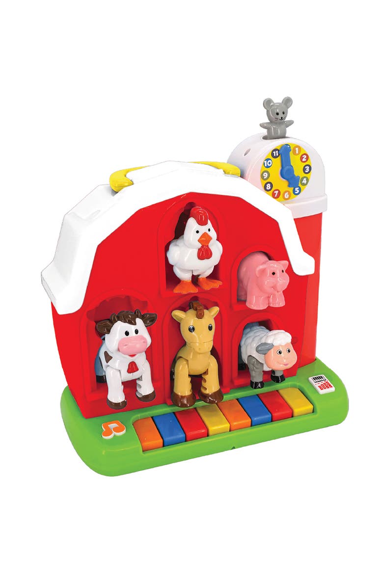Musical Fun Farm House Playset, Main, color, Multicolored