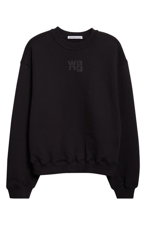 Tシャツ・カットソー ALEXANDER WANG Women Tops 4CC1251533 001 Black Alexander Wang mock-neck Top | Black | FARFETCH