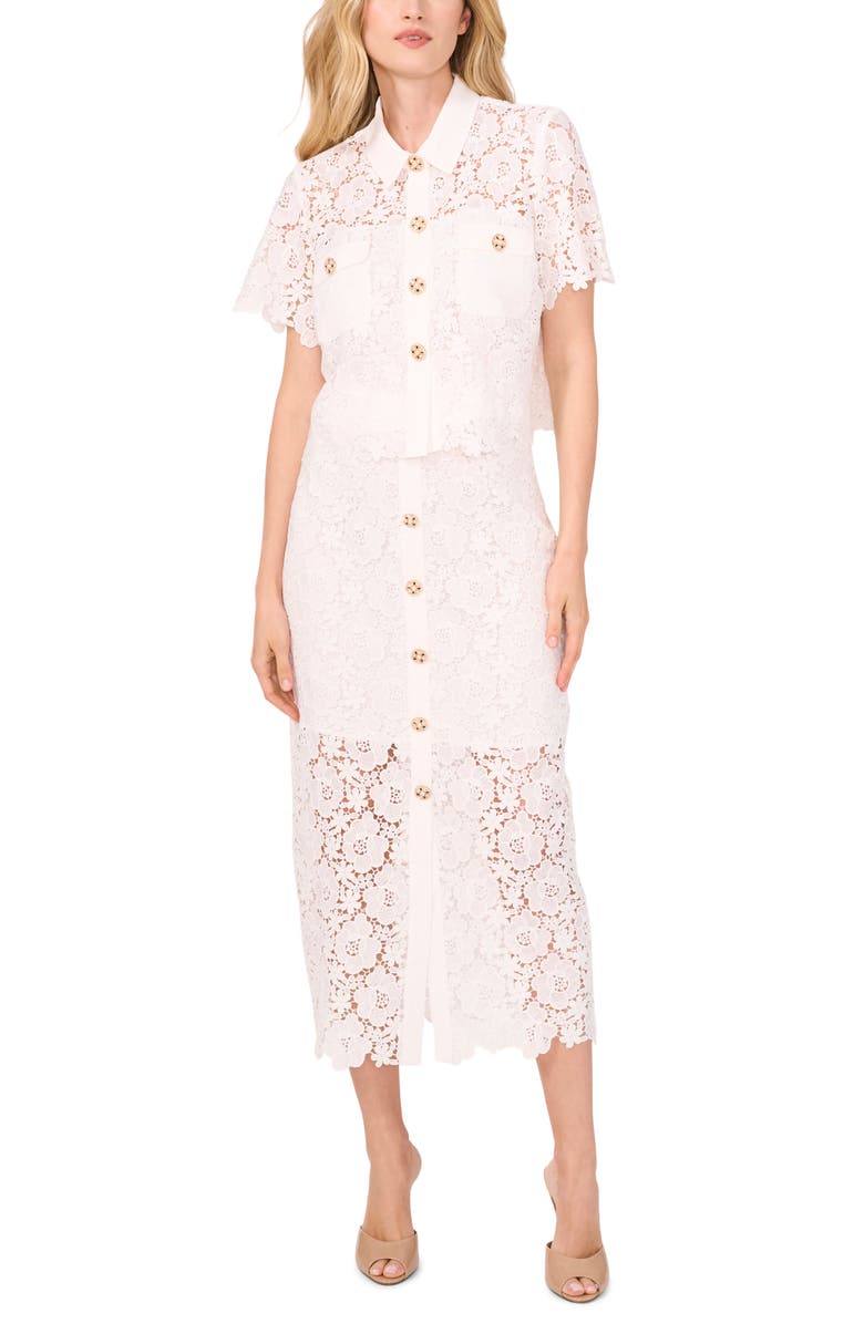 CeCe Lace Midi Skirt, Alternate, color,