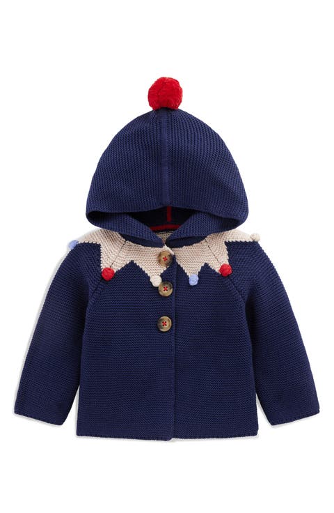 Kids' Jester Cotton Hooded Cardigan