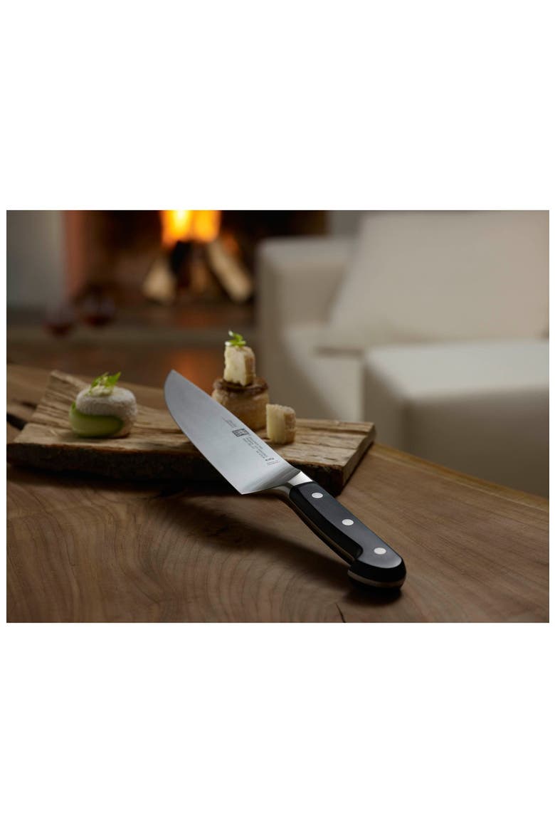 Pro 8-Inch Chef's Knife, Alternate, color, BLACK/ SILVER
