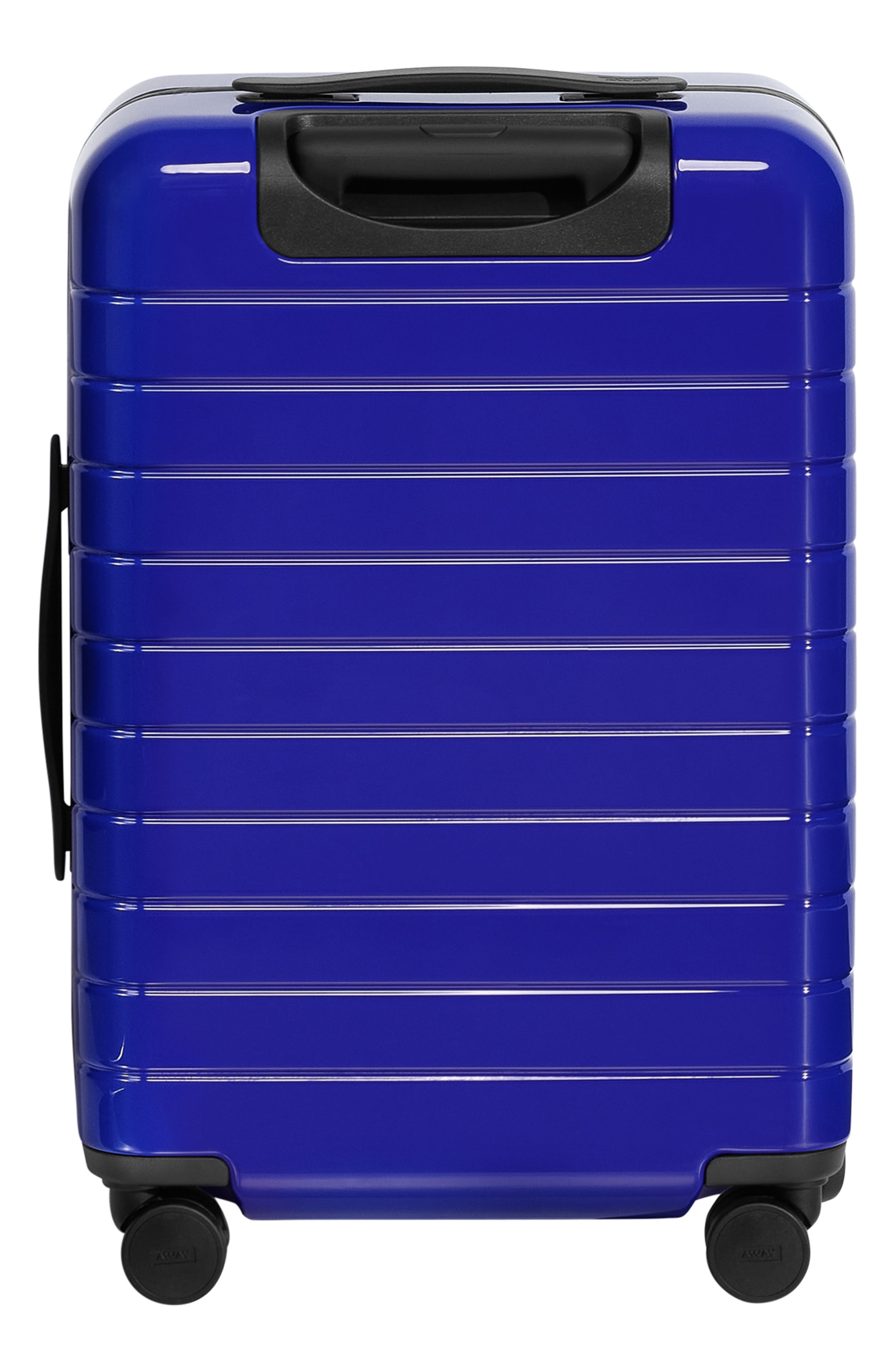 Away The Bigger Carry-On Suitcase, Alternate, color, Wave Blue