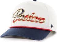 '47 Men's '47 White Boston Red Sox Patriotic Overhand Hitch Adjustable Hat