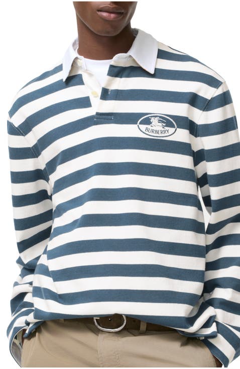 Knight Stamp Cotton Rugby Shirt