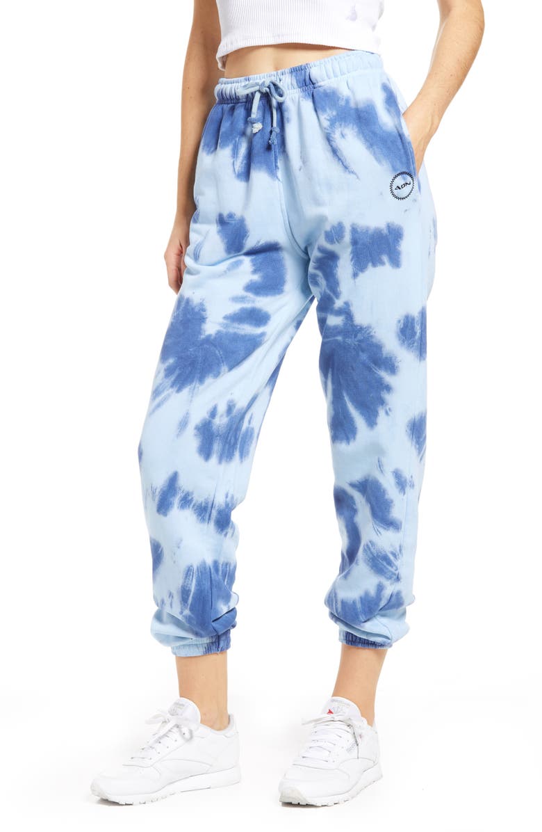 Topshop Tie Dye Joggers, Main, color,