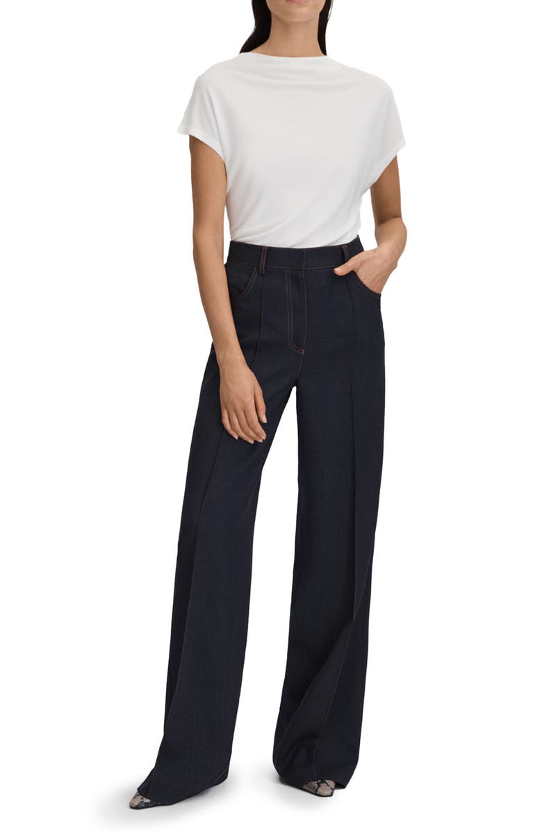 Reiss Raven High Waist Straight Leg Jeans, Alternate, color,