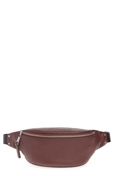 Mason Pebbled Leather Belt Bag