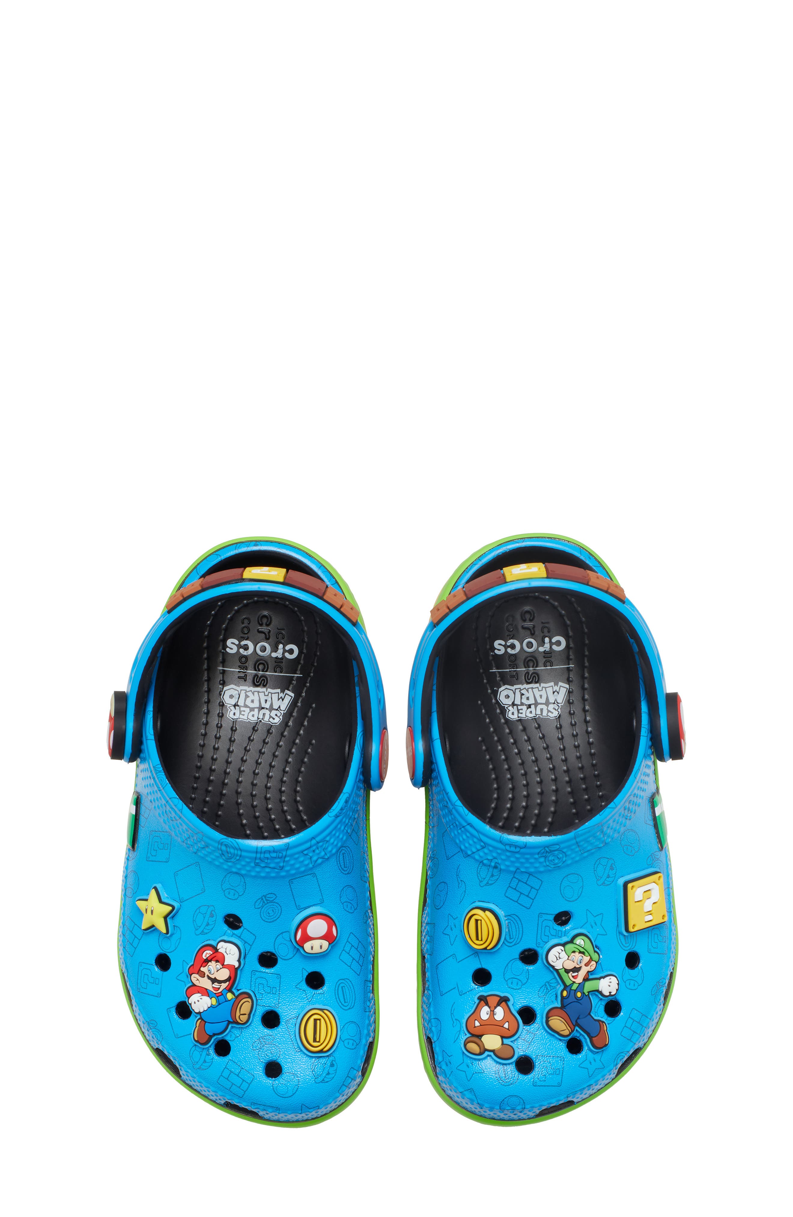 Kids' Super Mario™ Core Classic Clog, Alternate, color, BLUE MULTI