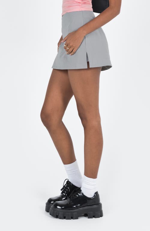 Princess Polly Gigi Cotton Skort In Grey