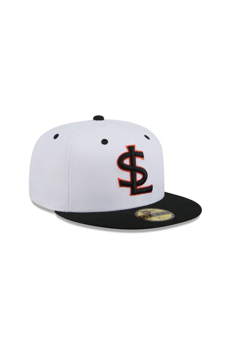 Men's New Era  White Salt Lake Bees Theme Nights 59FIFTY Fitted Hat, Alternate, color, White