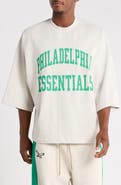 Fear of God Essentials Philadelphia Eagles Merch Oversize Cotton Graphic T-Shirt
