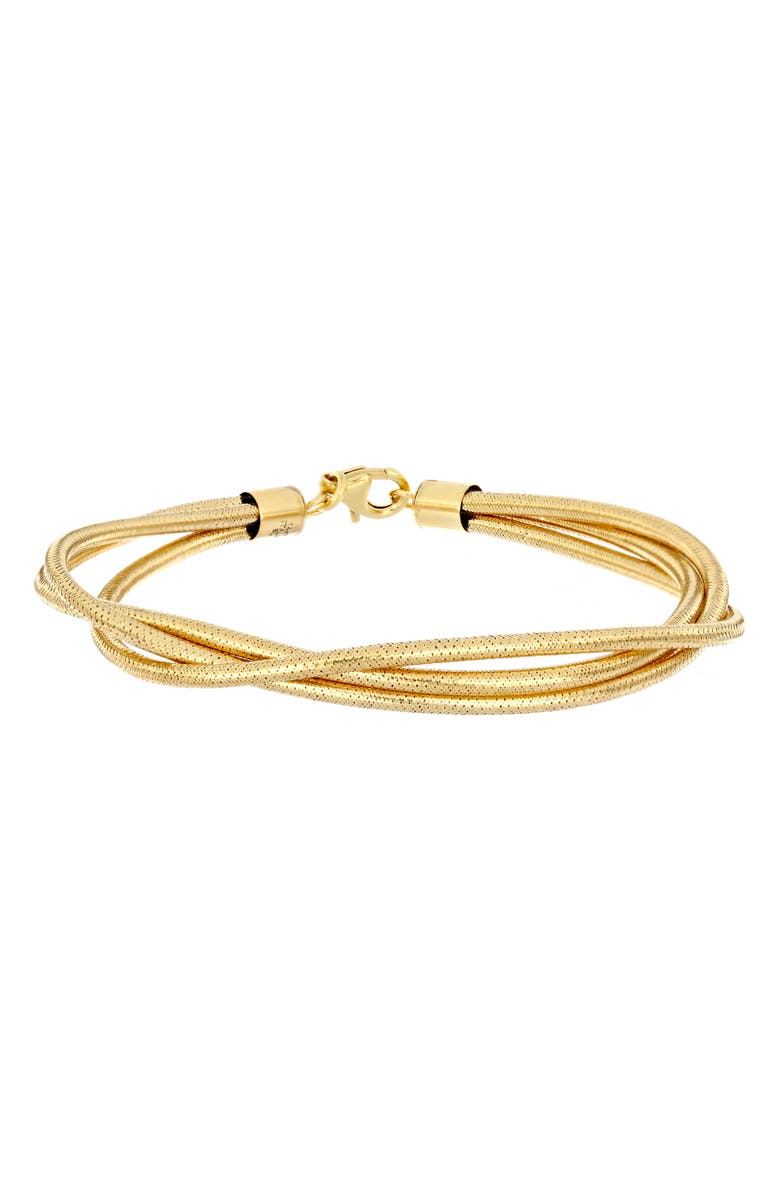 Bony Levy 14K Gold Triple Layer Bracelet, Main, color,