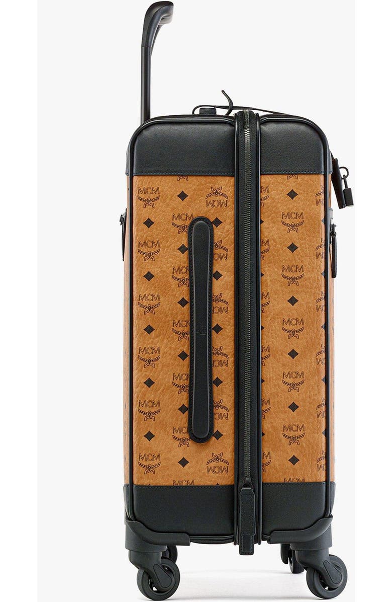 MCM Ottomar Trolley in Visetos, Alternate, color, Brown